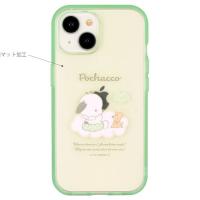 gourmandise グルマンディーズ iPhone 15 / 14 / 13 耐衝撃ケース IIIIfi+ イーフィット Clear サンリオキャラクターズ ポチャッコ SANG-355PC ネコポス送料無料 | キットカットヤフー店