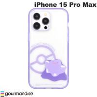 gourmandise グルマンディーズ iPhone 15 Pro Max 耐衝撃ケース IIIIfi+ イーフィット Clear ポケットモンスター メタモン POKE-873A ネコポス送料無料 | キットカットヤフー店