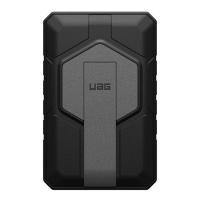 UAG RUGGED 10K WIRELESS POWER BANK WITH STAND 10,000mAh マグネット式ワイヤレス充電対応モバイルバッテリー ブラック/グレイ | キットカットヤフー店