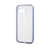 エレコム ELECOM Google Pixel 9a ソフトケース サイドメッキ メタリック加工 メタリックペールブルー PM-P251UCTMBU | キットカットヤフー店