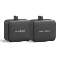 SwitchBot スイッチボット Botスイッチ 遠隔操作 スマート家電 簡単取付 ブラック 2個セット SWITCHBOT-B-GH | キットカットヤフー店
