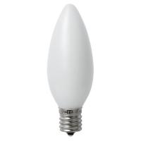 業務用セット） ELPA LED装飾電球 シャンデリア球形 E17 クリア電球色 