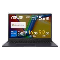 ASUS(エイスース) K3504ZA-BQ020WS Vivobook 15X 15.6型 Core i7/16GB/512GB/Office インディーブラック | ECカレント