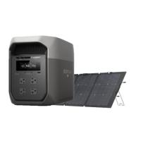 エコフロー(EcoFlow) EcoFlow DELTA 3 Max 2048Wh ポータブル電源 + EFSOLAR220W-N 220W両面ソーラーパネルGen2 セット | ECカレント