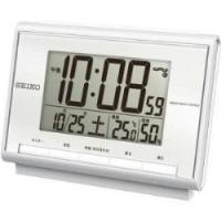 セイコー(SEIKO) SQ698S 電波目覚まし時計 温湿度計付き デジタル | ECカレント