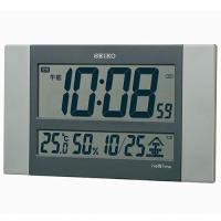 セイコー(SEIKO) ZS451S(銀色メタリック塗装) ネクスタイムシリーズ 電波デジタル時計 | ECカレント