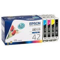 エプソン(EPSON) IC4CL42 純正 インクカートリッジ 4色パック | ECカレント