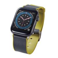エレコム(ELECOM) AW-45BDMNOBK Apple Watch(45mm/44mm/42mm) 用 MINIO ハイブリッドレザーバンド | ECカレント