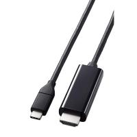 エレコム(ELECOM) MPA-CHDMIY10BK(ブラック) USB Type-C to HDMI 変換 ケーブル 1m 4K 60Hz | ECカレント