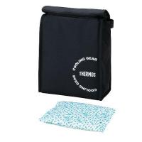 サーモス(THERMOS) REY-0031-BK ブラック スポーツ保冷バッグ 3L 保冷剤つき バッグにすっぽり 500mlペットボトルが縦に入る コンパクト | ECカレント