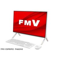 富士通(FUJITSU) FMVF60H3W ESPRIMO FH 23.8型 Ryzen 5/8GB/512GB/Office+365 ホワイト | ECカレント