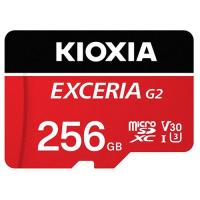 キオクシア(KIOXIA) KMU-B256GR(レッド) EXCERIA G2 microSDHC/microSDXC UHS-I メモリカード 256G | ECカレント