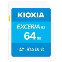 キオクシア(KIOXIA) EXCERIA G2 KSDU-B064G SDXC UHS-I メモリカード 64GB | ECカレント