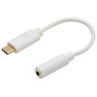 ミヨシ SAD-CE04/WH(ホワイト) USB Type-C オーディオ変換ケーブル DAC内蔵タイプ 0.1m | ECカレント