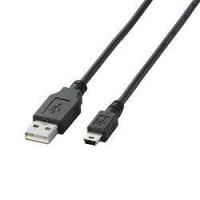 エレコム(ELECOM) U2C-M10BK(ブラック) USB2.0ケーブル A-miniB 1m | ECカレント