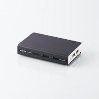 エレコム(ELECOM) KVM-DVHDU2 DVI対応パソコン自動切替器 USB 2台切替 | ECカレント