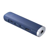 サンワサプライ USB-3TCHLP10NV USB Type-Cモバイルドッキングステーション(HDMI＋LAN付) | ECカレント