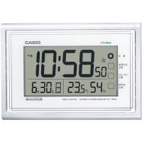 CASIO(カシオ) IDL-150NJ-7JF(パールホワイト) 電波壁掛け時計 温湿度計付き | ECカレント
