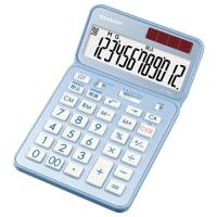 シャープ(SHARP) EL-VN83-AX ブルー系クリアブルー デザイン電卓プレミアムモデル 抗菌仕様 12桁 | ECカレント