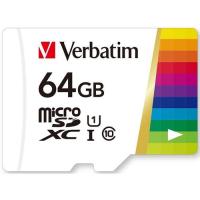 Verbatim(バーベイタム) MXCN64GJZV microSDXC UHS-1 /U1 最大90MB/s 64GB | ECカレント