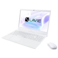 【長期保証付】NEC PC-N1535GAW LAVIE N15 15.6型 Core i3/8GB/256GB/Office パールホワイト | ECカレント