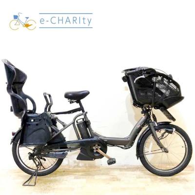 大阪府　子供乗せ　ヤマハ　電動アシスト自転車 チャイルドシート付き ブラック 3人乗り用チャイルドシート付きPAS babby un SP ヤマハ(YAMAHA) 子供
