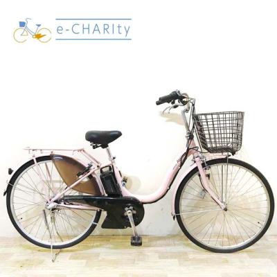 ママチャリ✴︎兵庫県 ママチャリ✴︎兵庫県 自転車 26インチ シルバー 軽快車 シティ