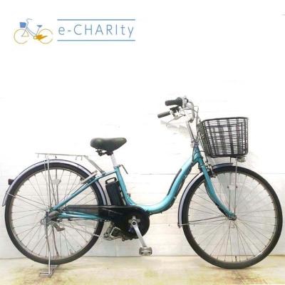 電動自転車 中古（BRIDGESTONE）（色：ブルー系）のおすすめ人気商品