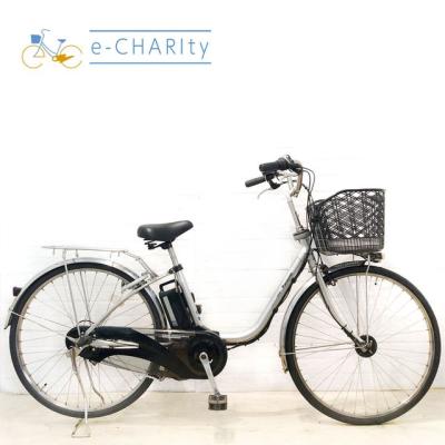 中古Panasonic電動アシスト自転車　8Ah Panasonic - Panasonic EZ 6.6Ah 電動自転車【中古】の通販 by