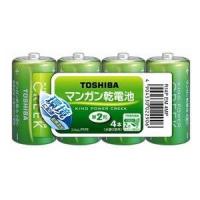 TOSHIBA 東芝 日用品・ペット 乾電池 CREEK 鉛無添加マンガン乾電池 単2形 (R14P EM 4MP) | ECJOY!