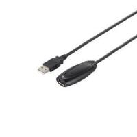 BUFFALO バッファロー USB2.0リピーターケーブル (A to A) 5m ブラック (BSUAAR250BK) | ECJOY!