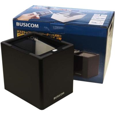 BUSICOM ビジコム デスクトップQRコードリーダー(USB・黒) (BC