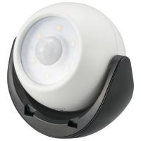 OHM オーム電機 LEDナイトライト(人感・明暗センサー/昼白色/100 lm/単3×3本使用/保護等級IPX5/ブラック) NIT-BLA100JM-3W | ECJOY!