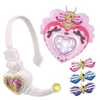 バンダイ アイドルハートブローチインカムセット キミとアイドルプリキュア アイドルハートブローチ＆アイドルハートインカムセット | ECJOY!