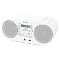 SONY ソニー ソニー SONY CDラジオ ZS-S40 : FM/AM/ワイドFM対応 ホワイト ZS-S40 W | ECJOY!