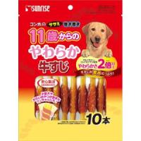 マルカン サンライズ事業部 マルカン サンライズ ゴン太のササミ巻き巻き 11歳からのやわらか牛すじ10本 (-) | ECJOY!