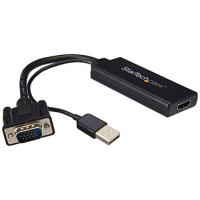 STARTECH.COM VGA-HDMI変換アダプターコンバーター USBオーディオ VGA2HDU(VGA2HDU) | ECJOY!