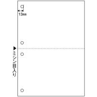 ヒサゴ マルチプリンタ帳票 A4判2面白紙 BP2003WZ 1個 | ホームセンタードットコム