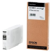 EPSON エプソン SureColor用 インクカートリッジ/110ml(マットブラック) SC1MB11 | お宝マーケットヤフー店