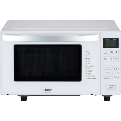 【新品未使用】Haier ハイアール 電子レンジ JM-FH18E2 単機能 Haier ハイアール 電子レンジ JM-FH18E2-W ホワイト JMFH18E2W