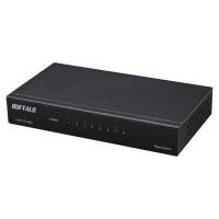 BUFFALO バッファロー LSW7-GT-8ES/BK Giga 8ポートスイッチ 電源外付 金属筐体 マグネット(LSW7-GT-8ES/BK) | お宝マーケットヤフー店