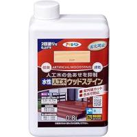 アサヒペン(Asahipen) AP 水性人工木ウッドステイン 0.8L 透明(クリヤ) | お宝マーケットヤフー店