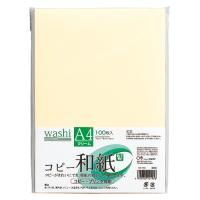 マルアイ コピー和紙Ａ４クリーム１００枚パック (カミ-4AC) | お宝マーケットヤフー店