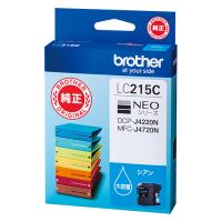 BROTHER ブラザー インクカートリッジ シアン・大容量(LC215C) | お宝マーケットヤフー店