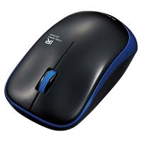 ELECOM エレコム M-IR07DRBU 無線IRマウス(3ボタン) ブルー | お宝マーケットヤフー店