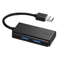 BUFFALO バッファロー USB3.0 バスパワー 3ポート ハブ ブラック(BSH3U100U3BK) | お宝マーケットヤフー店