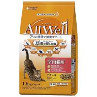 ユニチャーム AllWell 室内猫用 チキン味 挽き小魚とささみフリーズドライパウダー入り 1.6kg(400g×4袋) | Fujita Japan