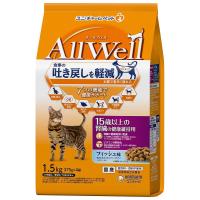 ユニチャーム AllWell 15歳以上の腎臓の健康維持用 フィッシュ味 挽き小魚とささみフリーズドライパウダー入り 1.5kg(375g×4袋) | Fujita Japan