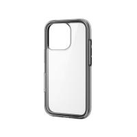 ELECOM エレコム iPhone 16 Pro/ハイブリッドケース/エアバッグ/全周/MUBRAIN/ブラック×クリア | Fujita Japan