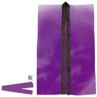 アーテック サテンロングハッピ 紫 L(ハチマキ付) | Fujita Japan